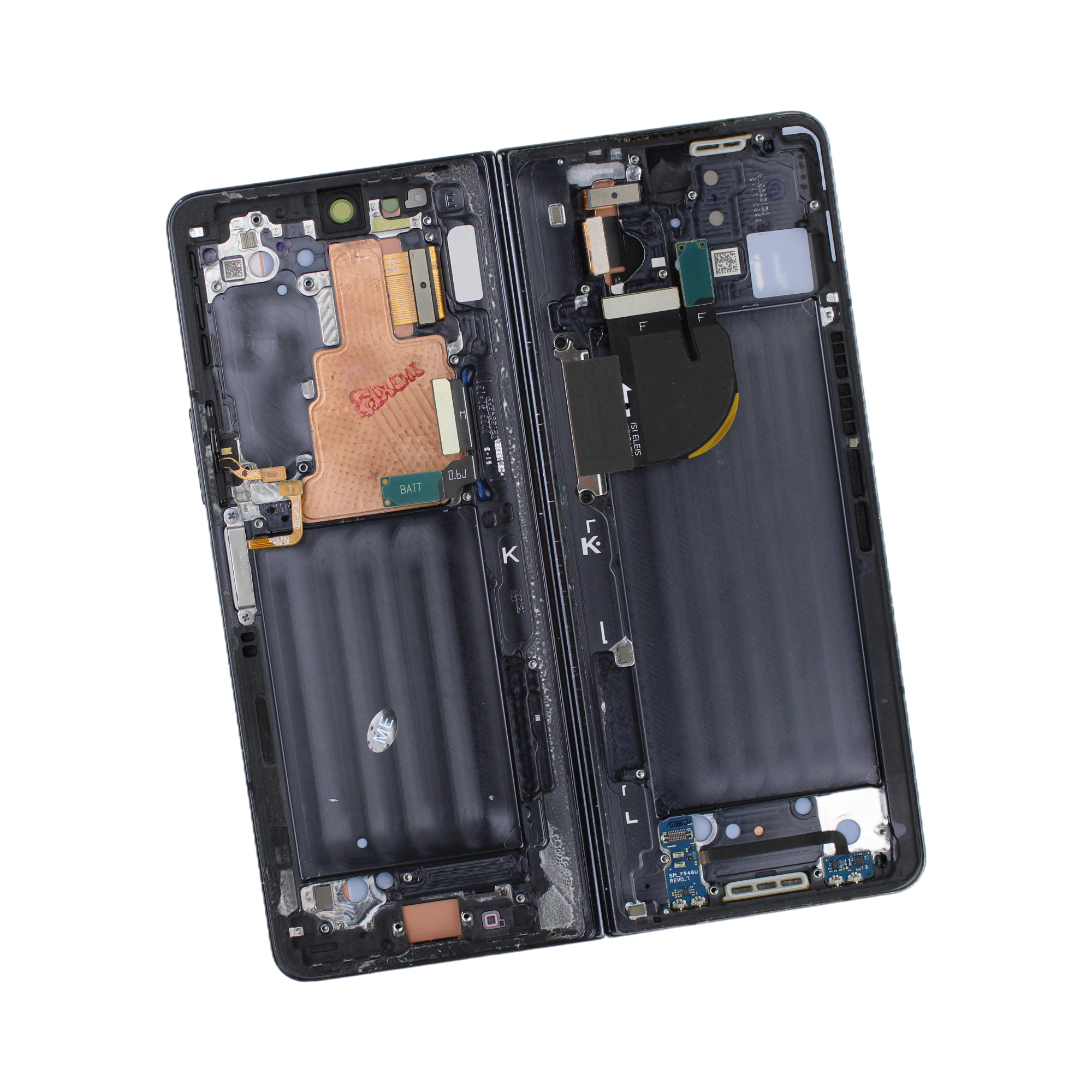 Originál LCD + Dotyková vrstva Samsung Galaxy Z Fold 5 SM-F946 černá demontovaný díl