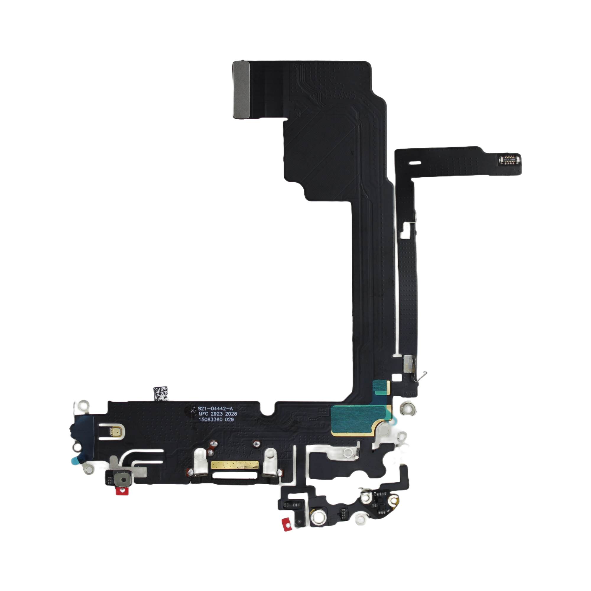 Flex s USB nabíjecím konektorem iPhone 15 Pro Max černý