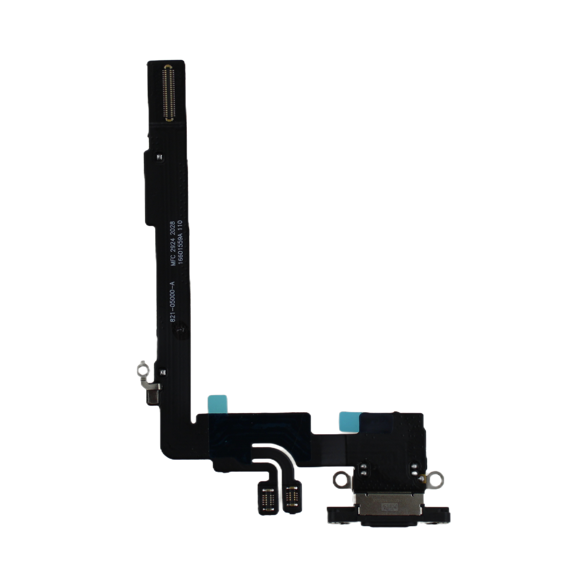 Flex s USB nabíjecím konektorem iPhone 16 Pro Max černý