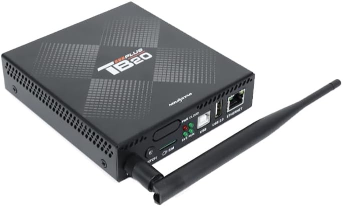 NovaStar TB20 Plus LED Multimediální Přehrávač – Řada Taurus, Kontrolér pro LED Obrazovky, Wi-Fi, Cloud Publishing