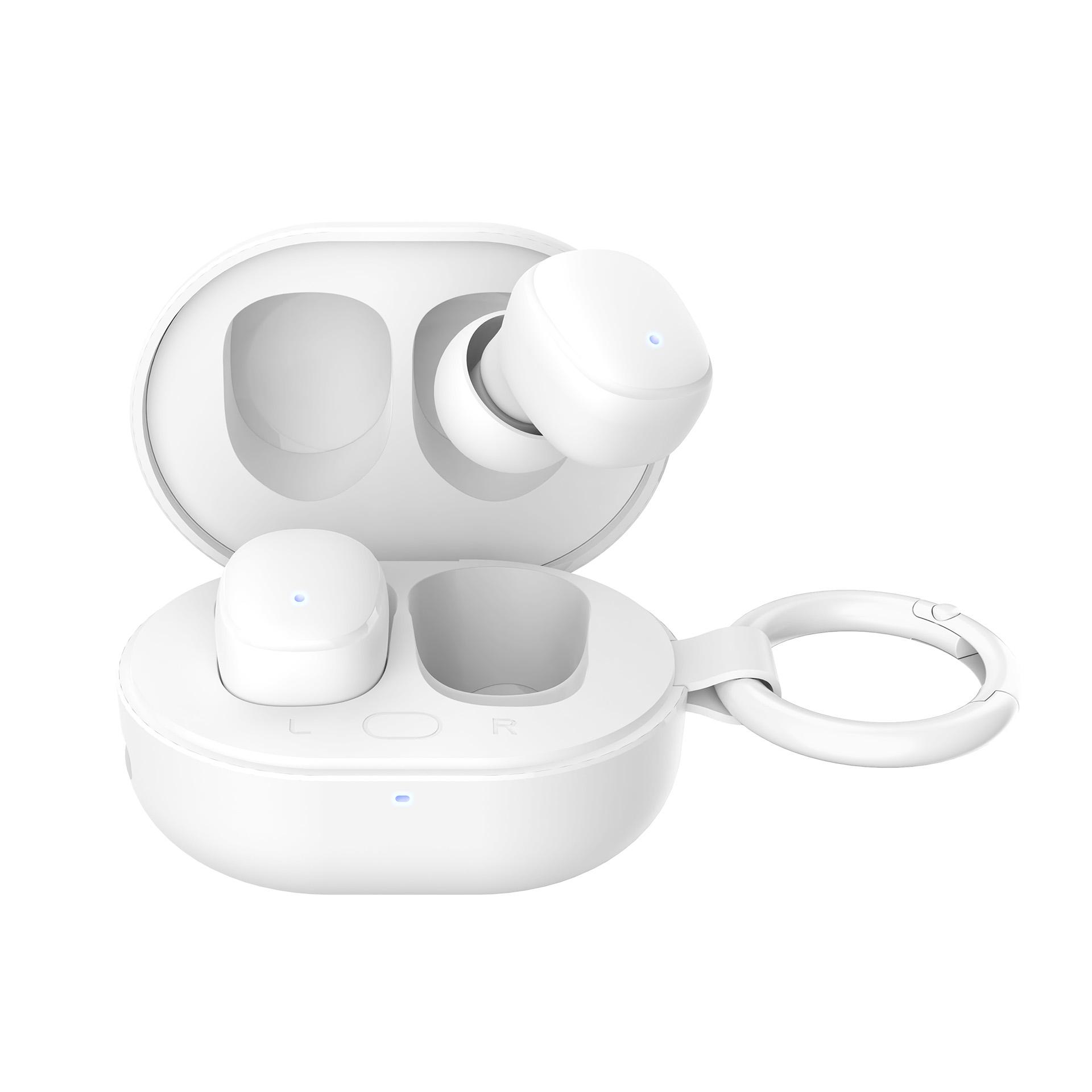 3mk FlowBuds 6.0 bezdrátová sluchátka stereo bílé