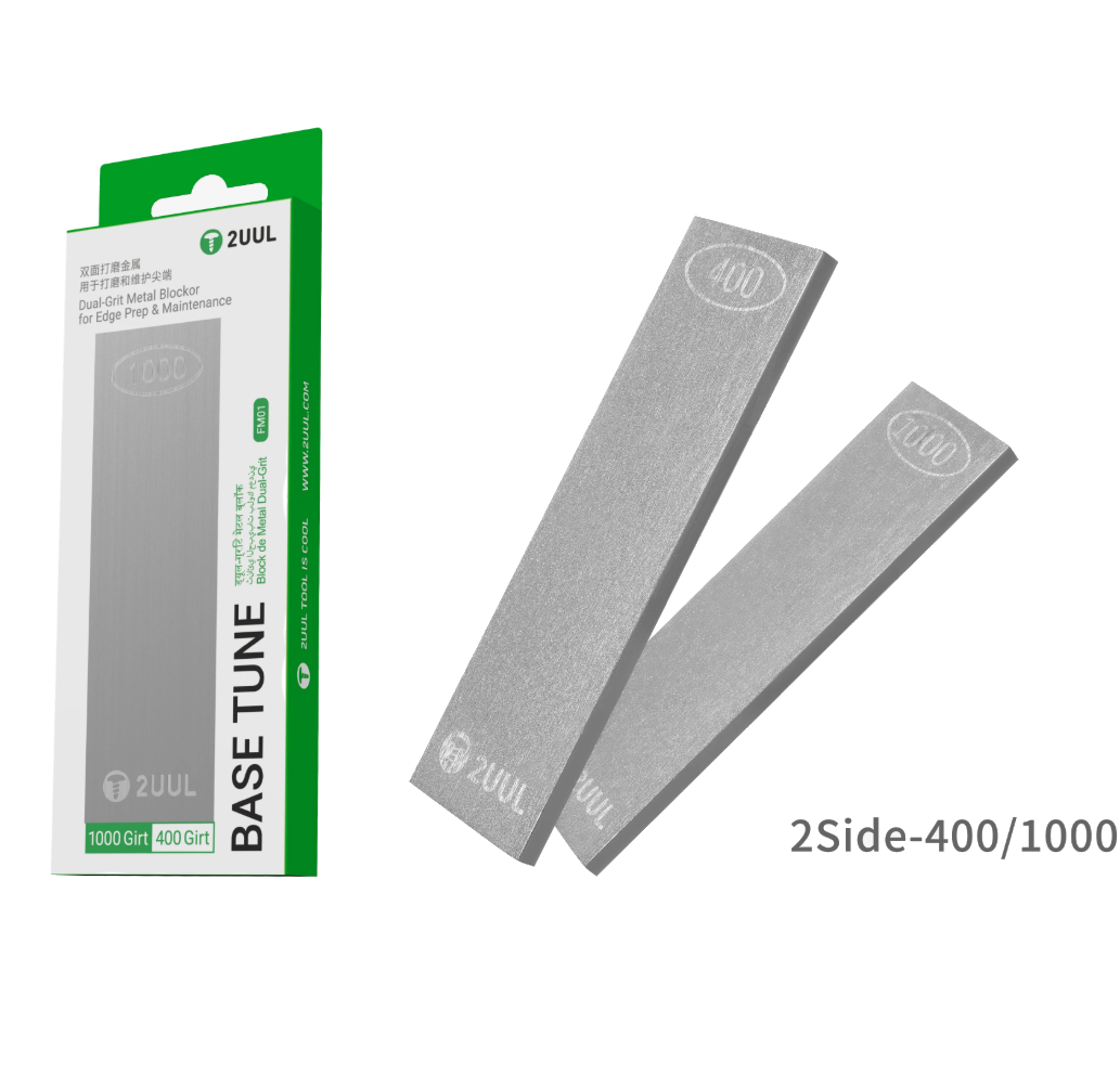 2UUL FM01 Oboustranné brousící a leštící desky pro servisní nářadí zrnitost 400 / 1000