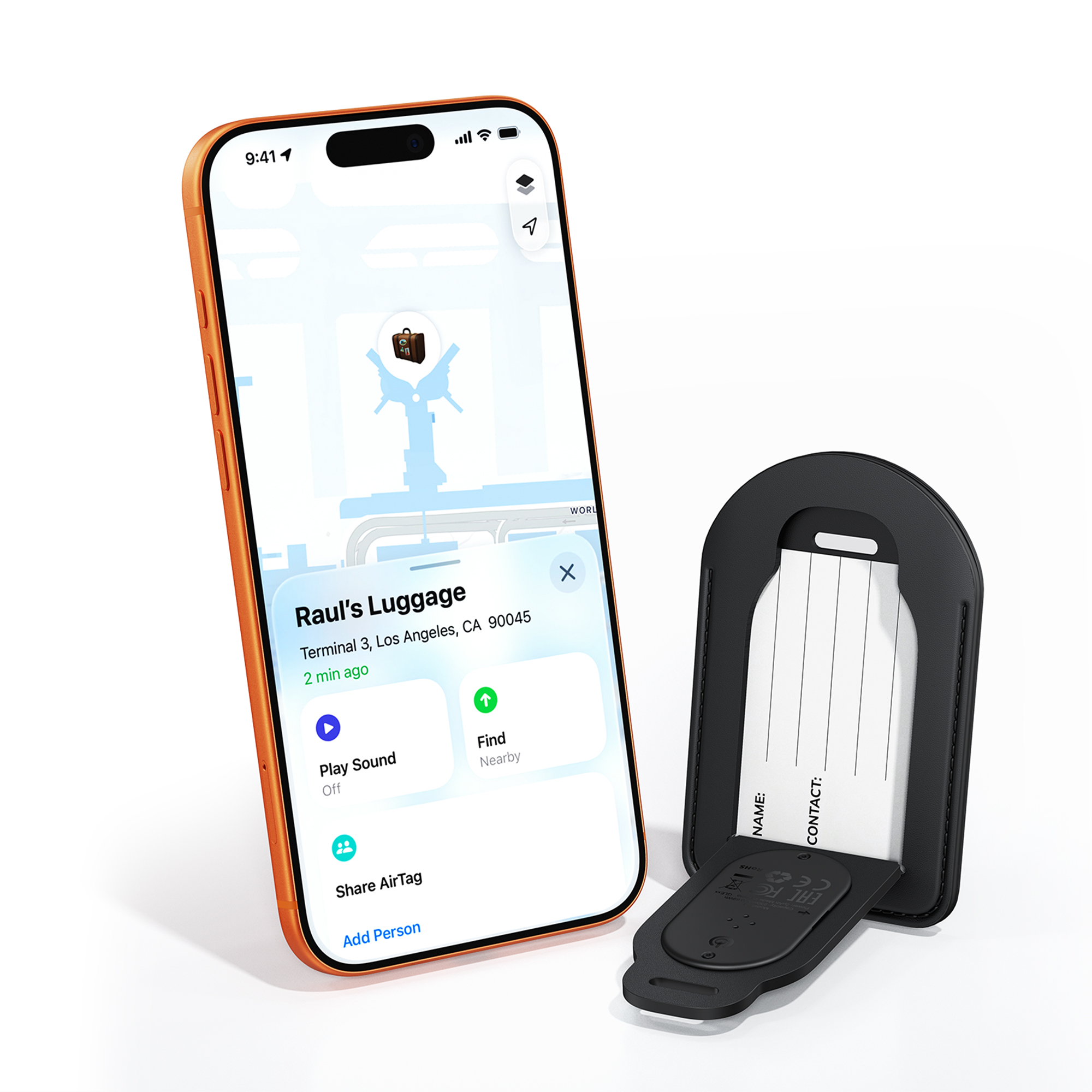 Acefast Lokátor TAG S5 visačka na zavazadlo Apple Find My