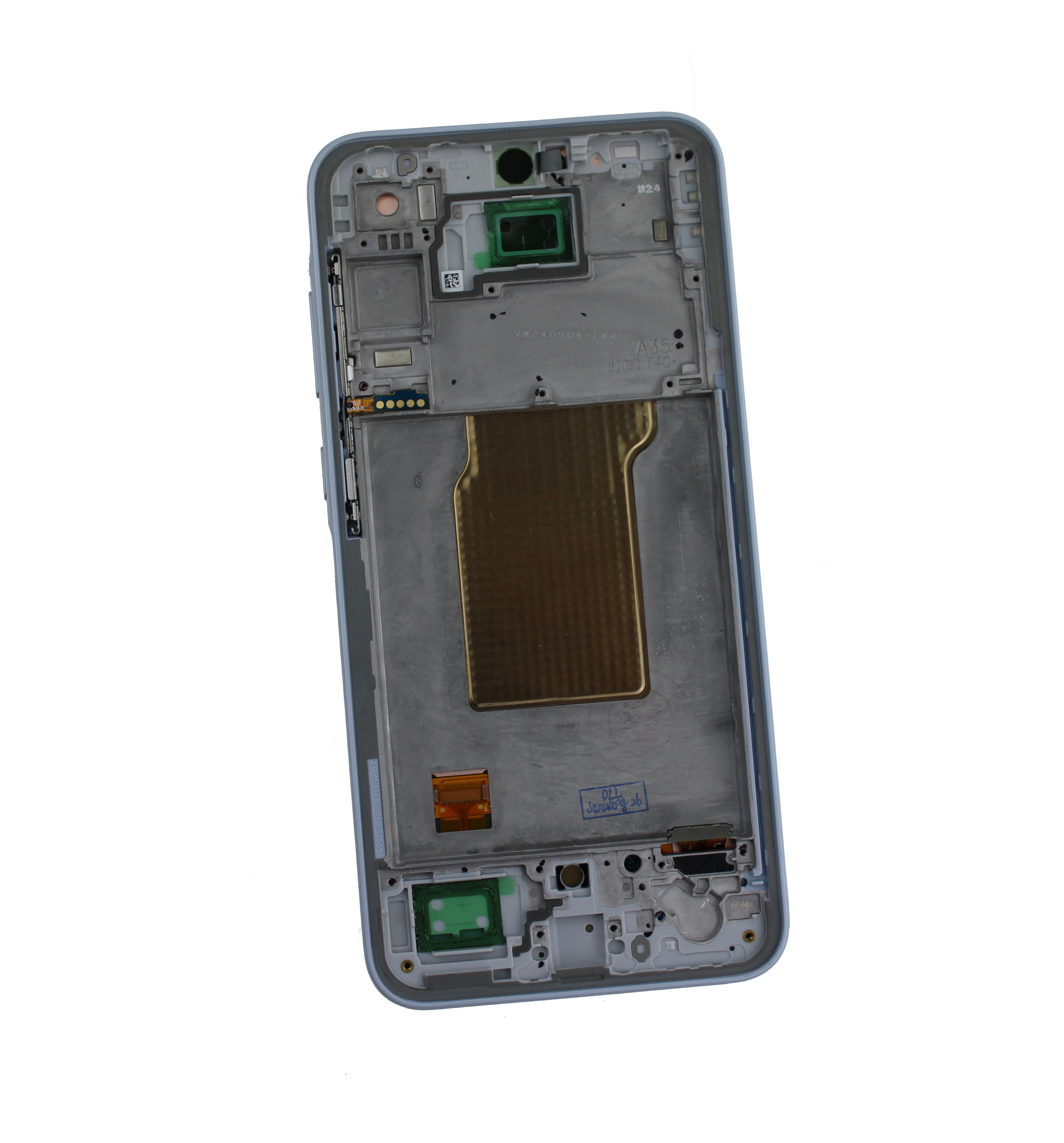 Originál LCD + Dotyková vrstva Samsung Galaxy A35 SM-A356 modrá - demontovaný díl