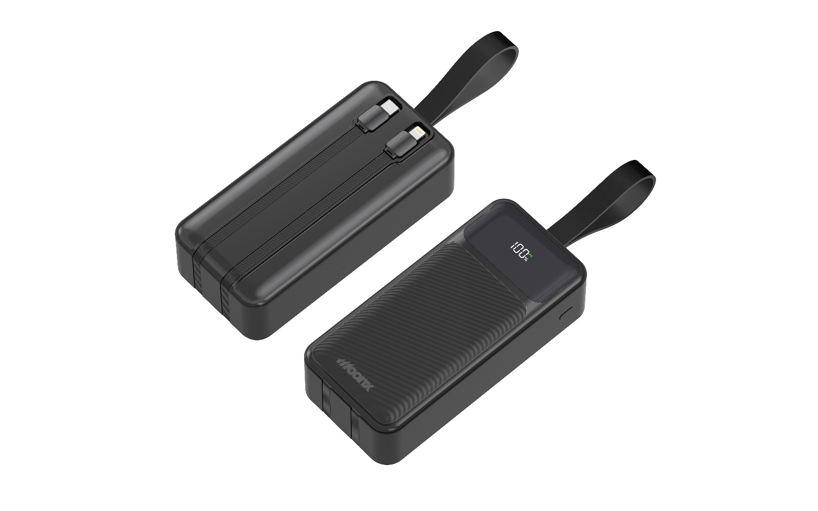 MOONX powerbanka MP05 30 000 mAh PD 20W 1 x USB-C + 1 x USB QC3.0 22.5W černá