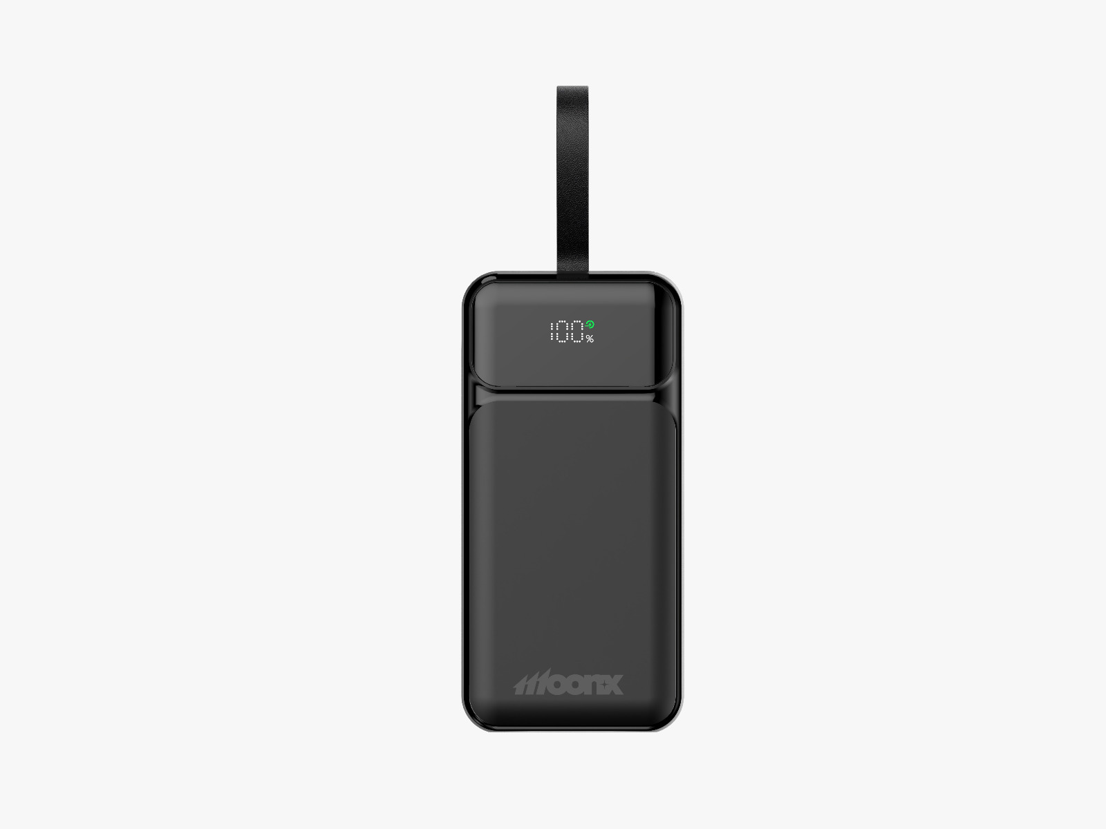 MOONX powerbanka MP06 30 000 mAh PD 65W 2 x USB-C + 2 x USB QC3.0 22.5W černá