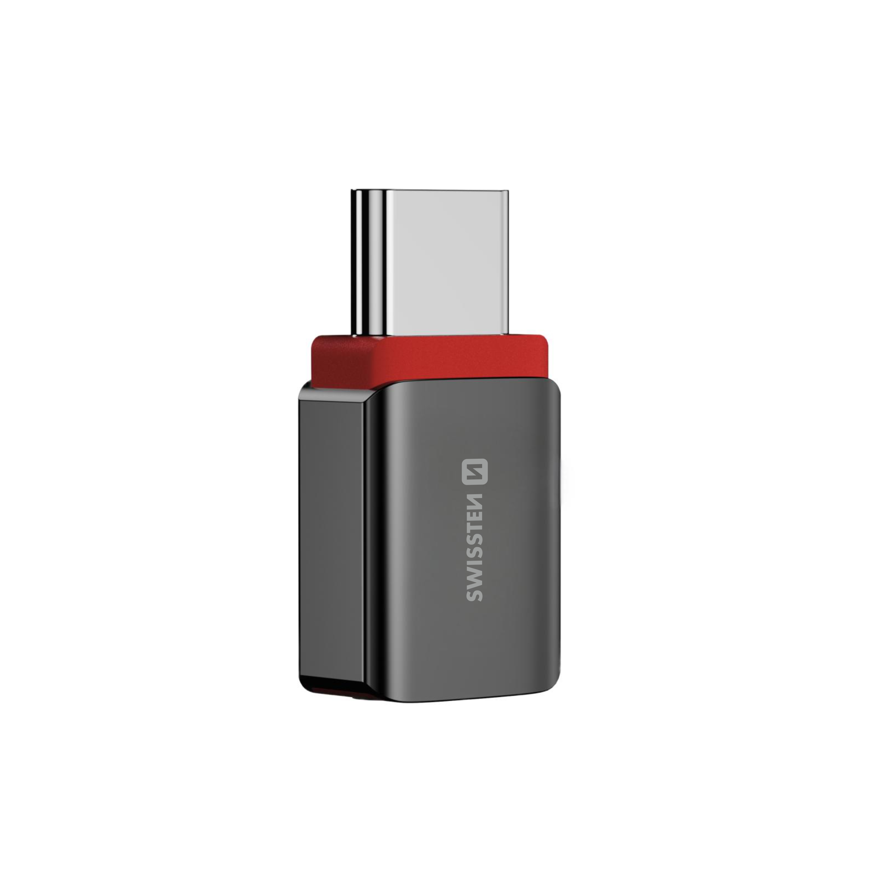 SWISSTEN DataGuard nabíjecí adaptér s blokací dat USB-C - USB-C černý
