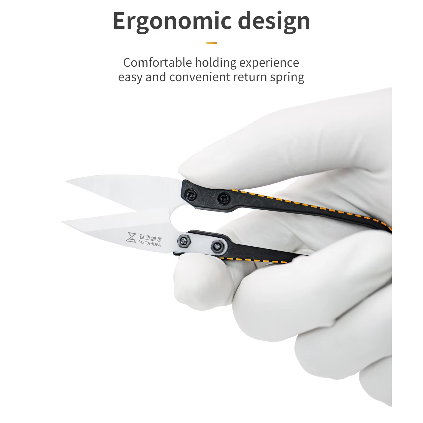QianLi Ceramic Scissors – profesionální izolované keramické nůžky