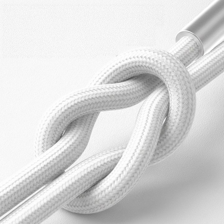 3mk Hyper Cable N-SERIES – USB-C / Lightning kabel 27 W 0,5 m bílý