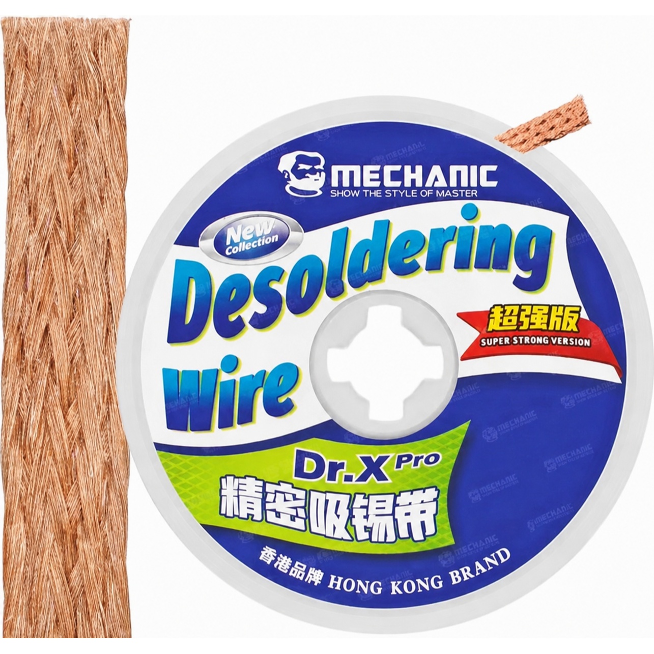 MECHANIC DR X – měděný odpájecí knot pro odstranění cínu 2,5 mm 1,5 m