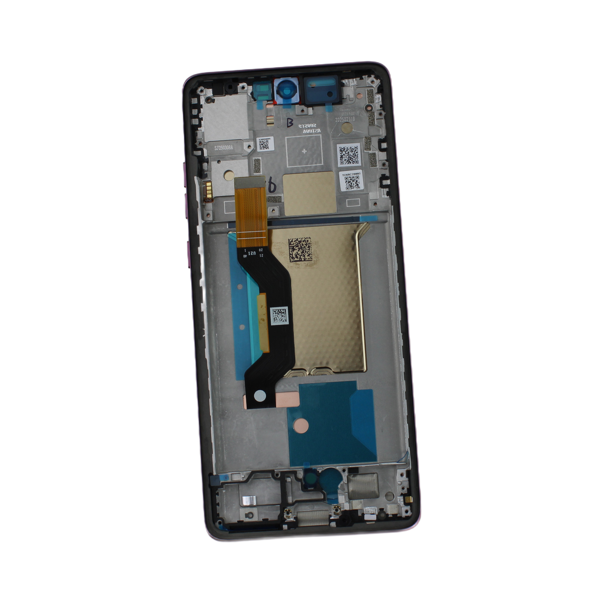 Originál LCD + Dotyková vrstva Motorola Edge 60 Fushion růžová
