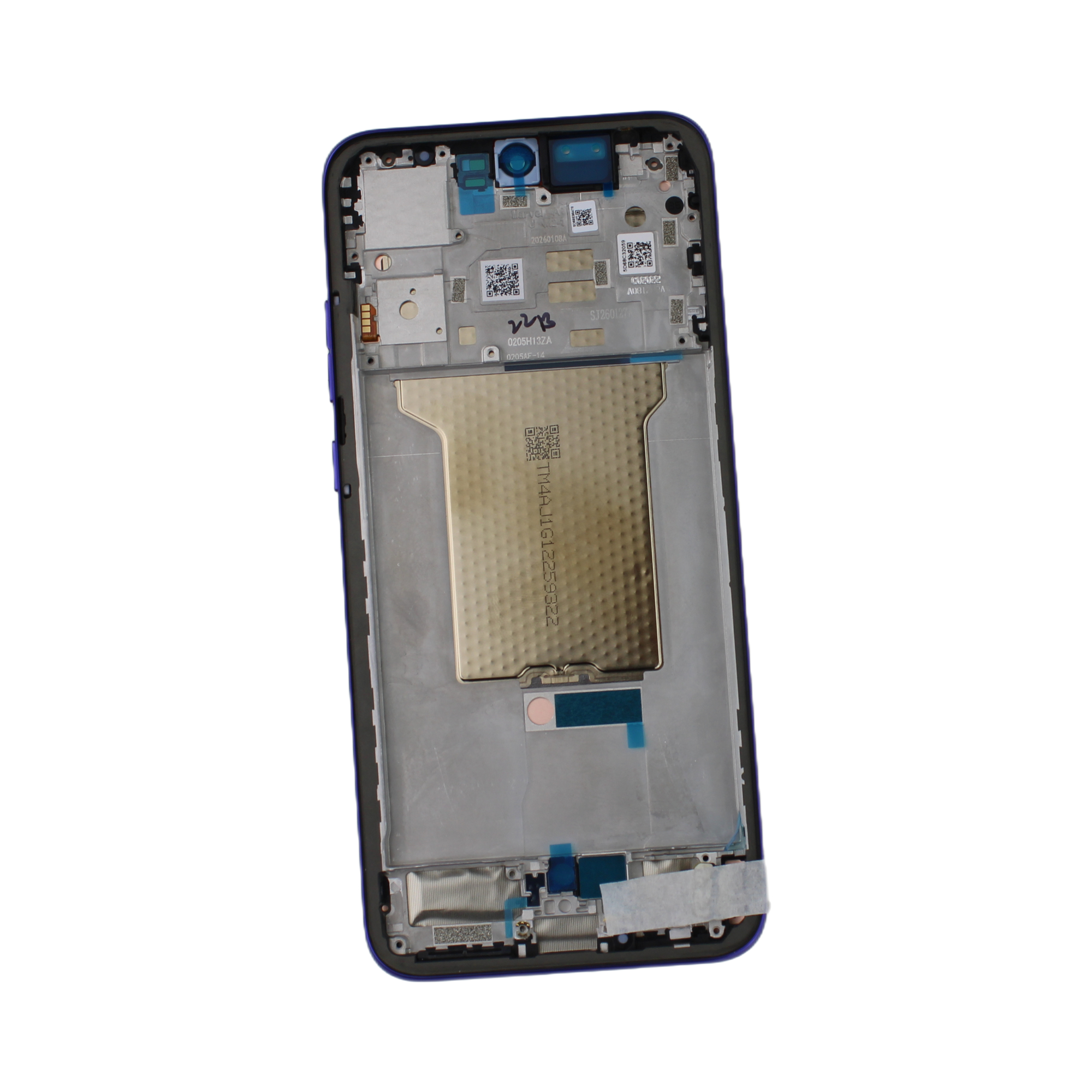 Originál LCD + Dotyková vrstva Motorola Edge 70 Fusion XT2605 modrá