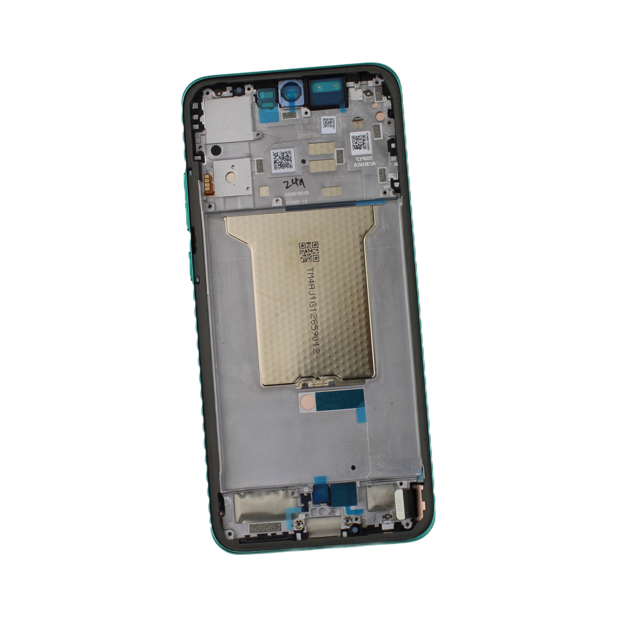 Originál LCD + Dotyková vrstva Motorola Edge 70 Fusion XT2605 zelená