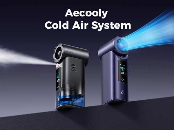Aecooly rychlý ventilátor s vodní mlhou Cold Air Ultra PM01S šedý