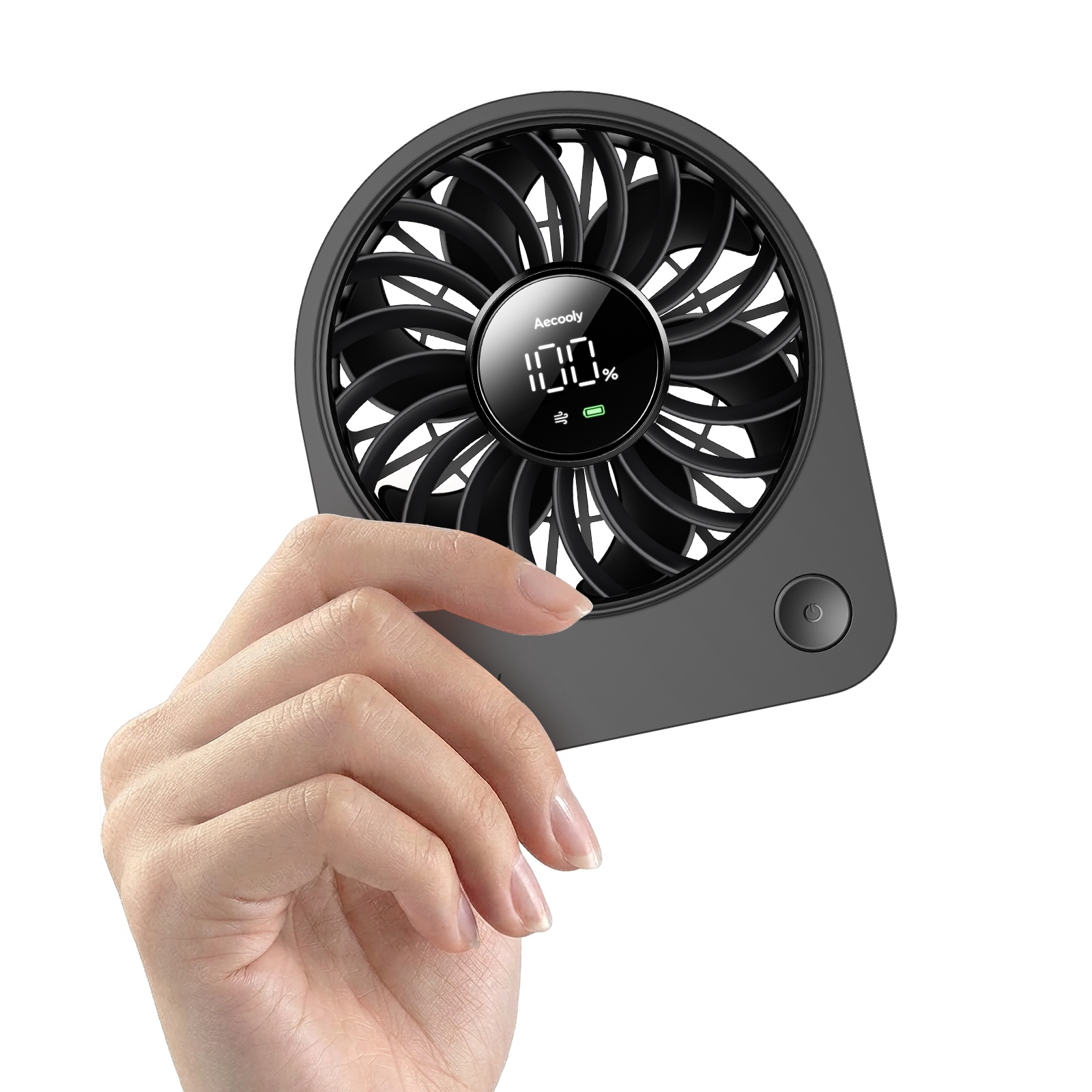 Aecooly Chic 02 TE01 – Přenosný stolní ventilátor černý