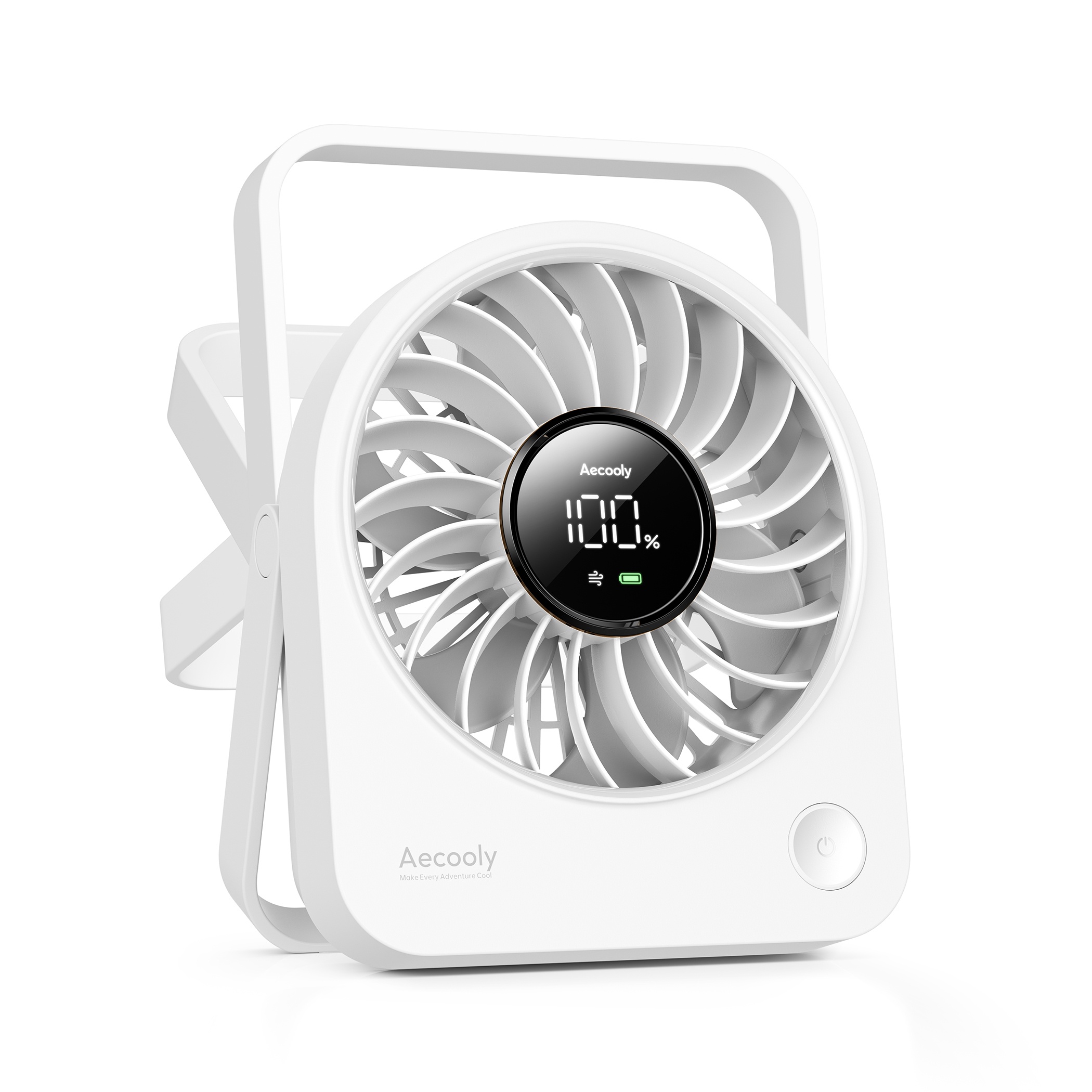 Aecooly Chic 02 TE01 – Přenosný stolní ventilátor bílý