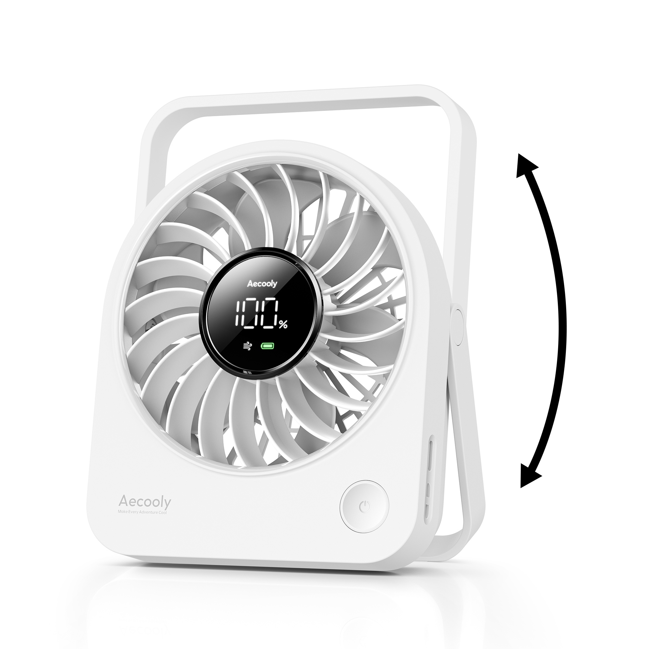Aecooly Chic 02 TE01 – Přenosný stolní ventilátor bílý