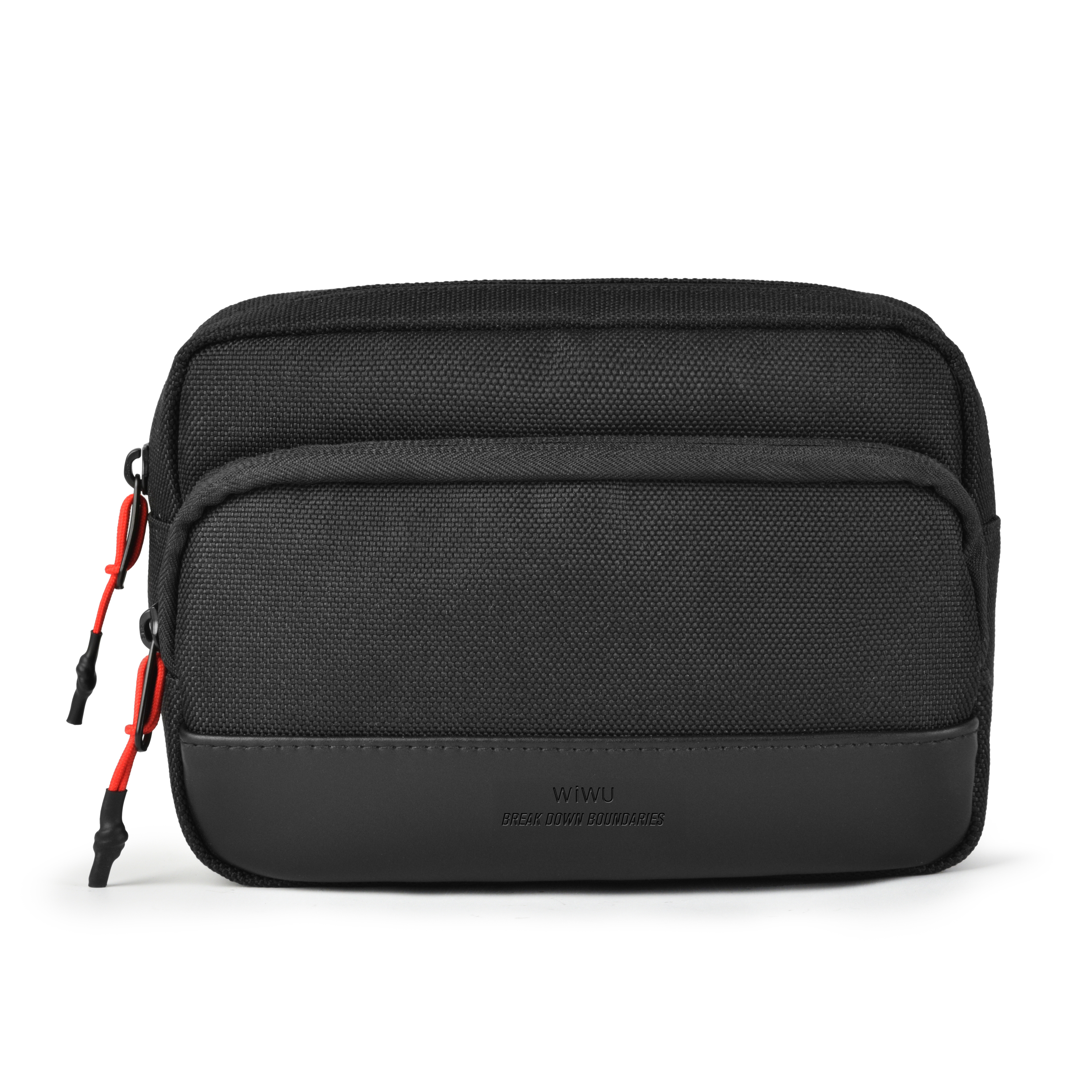 WiWU Essen 2 in 1 Crossbody Bag městská taška přes rameno 20 × 14 × 6 cm černá