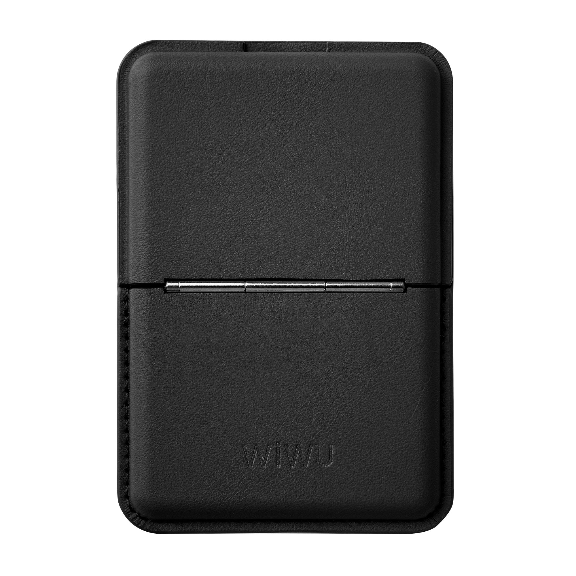 WiWU Mag Wallet MW-001 magnetická peněženka na karty se stojánkem černá