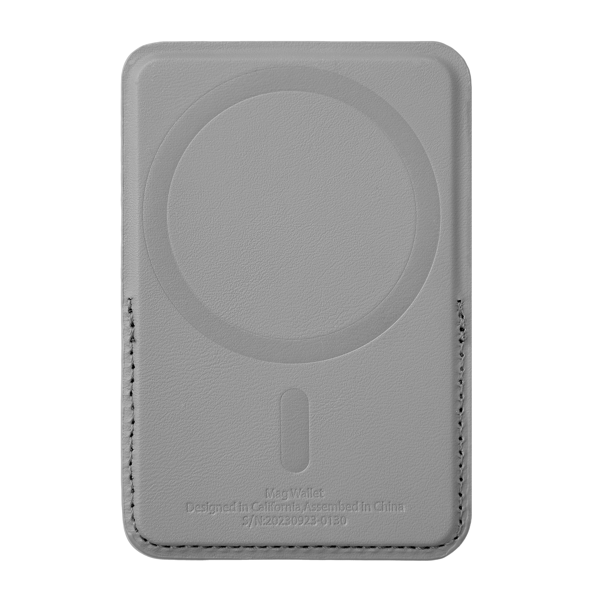 WiWU Mag Wallet MW-001 magnetická peněženka na karty se stojánkem šedá