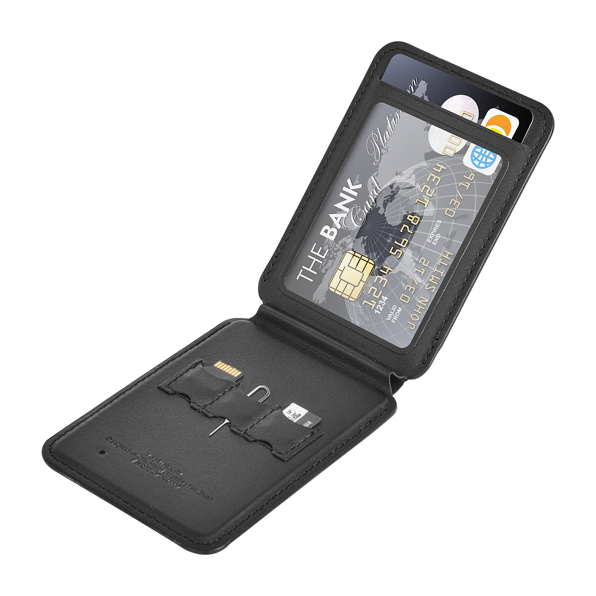 WiWU Mag Wallet FM MW-005 magnetická peněženka s Apple Find My černá