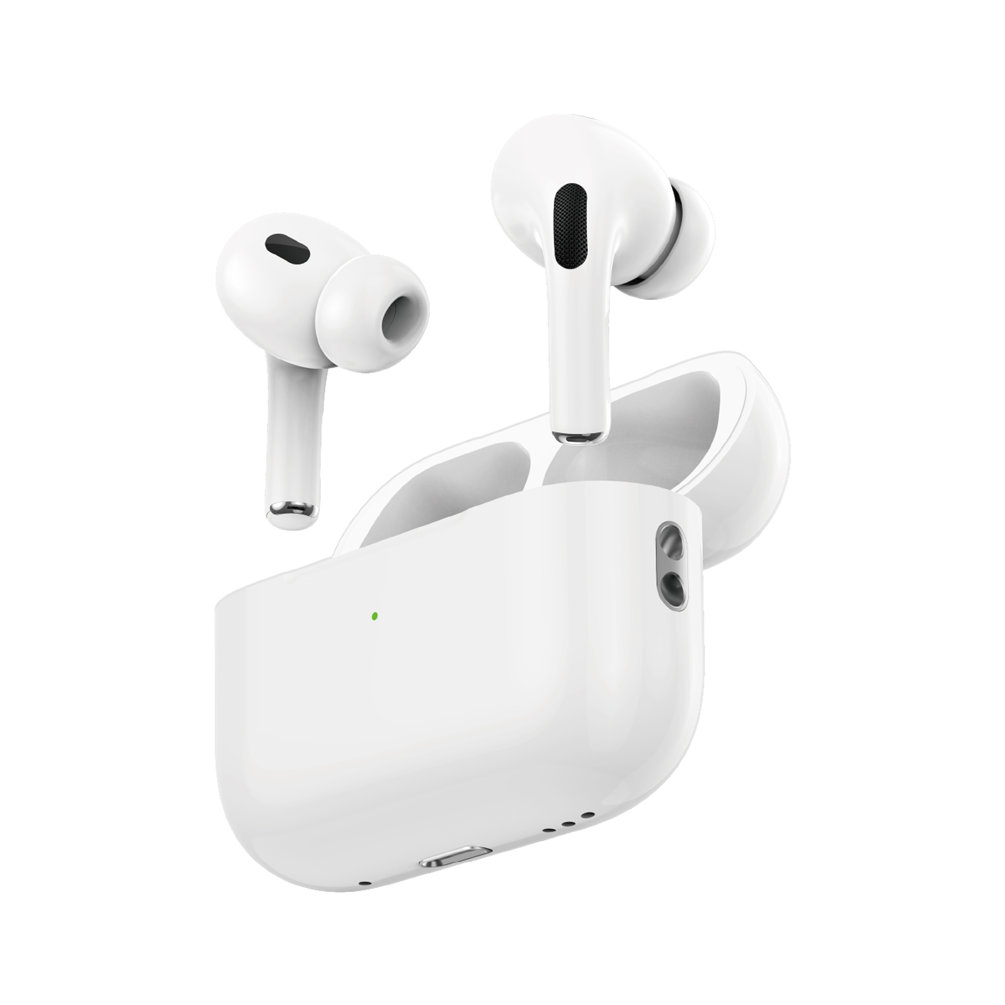 WiWU Airbuds Pro 2 ANC bezdrátová TWS sluchátka s aktivním potlačením hluku bílá