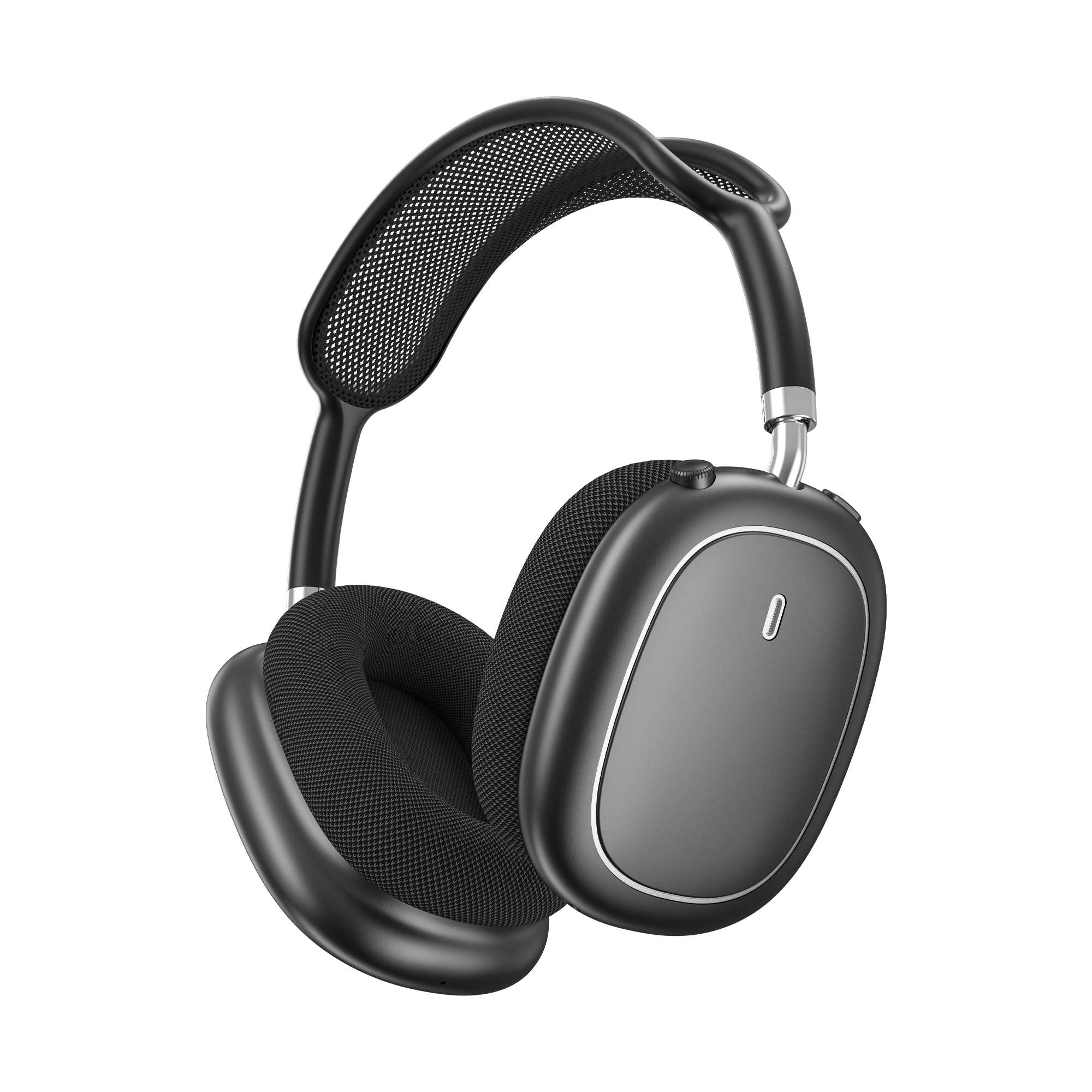 WiWU Airbuds MAX TD-18 ANC bezdrátová náhlavní sluchátka černá
