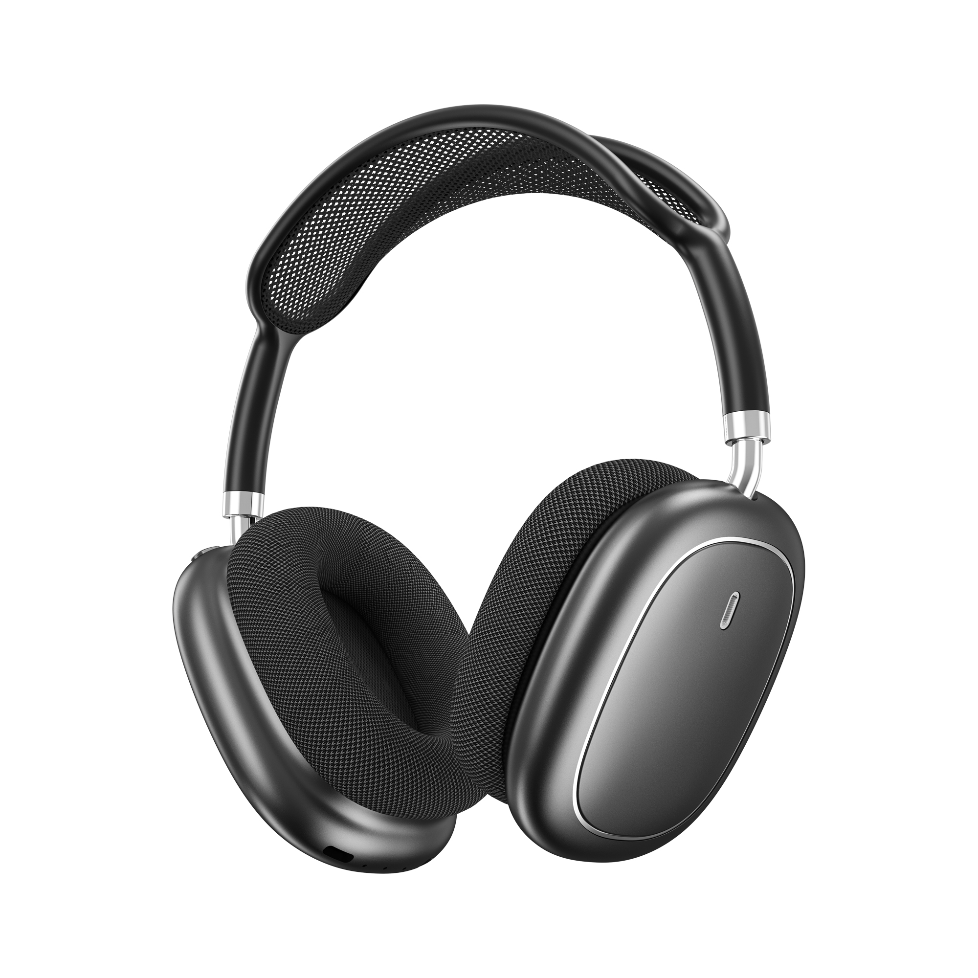 WiWU Airbuds MAX TD-18 ANC bezdrátová náhlavní sluchátka černá