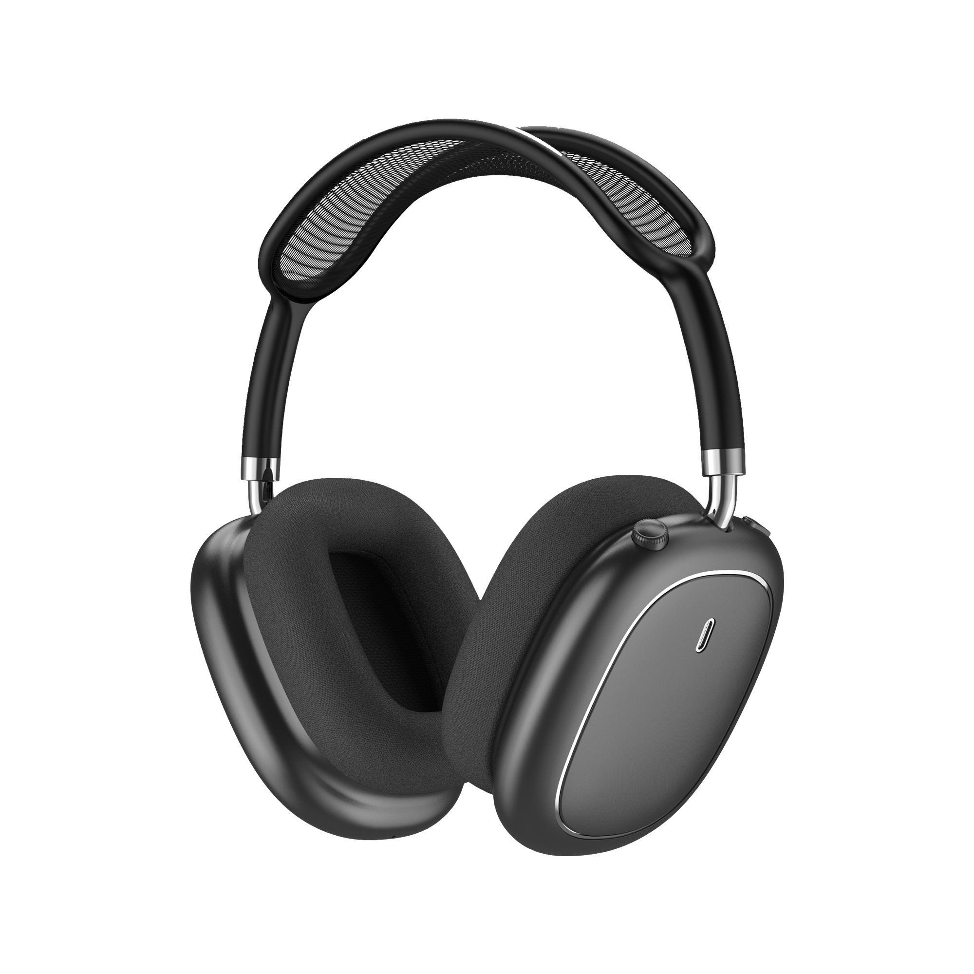 WiWU Airbuds MAX TD-18 ANC bezdrátová náhlavní sluchátka černá