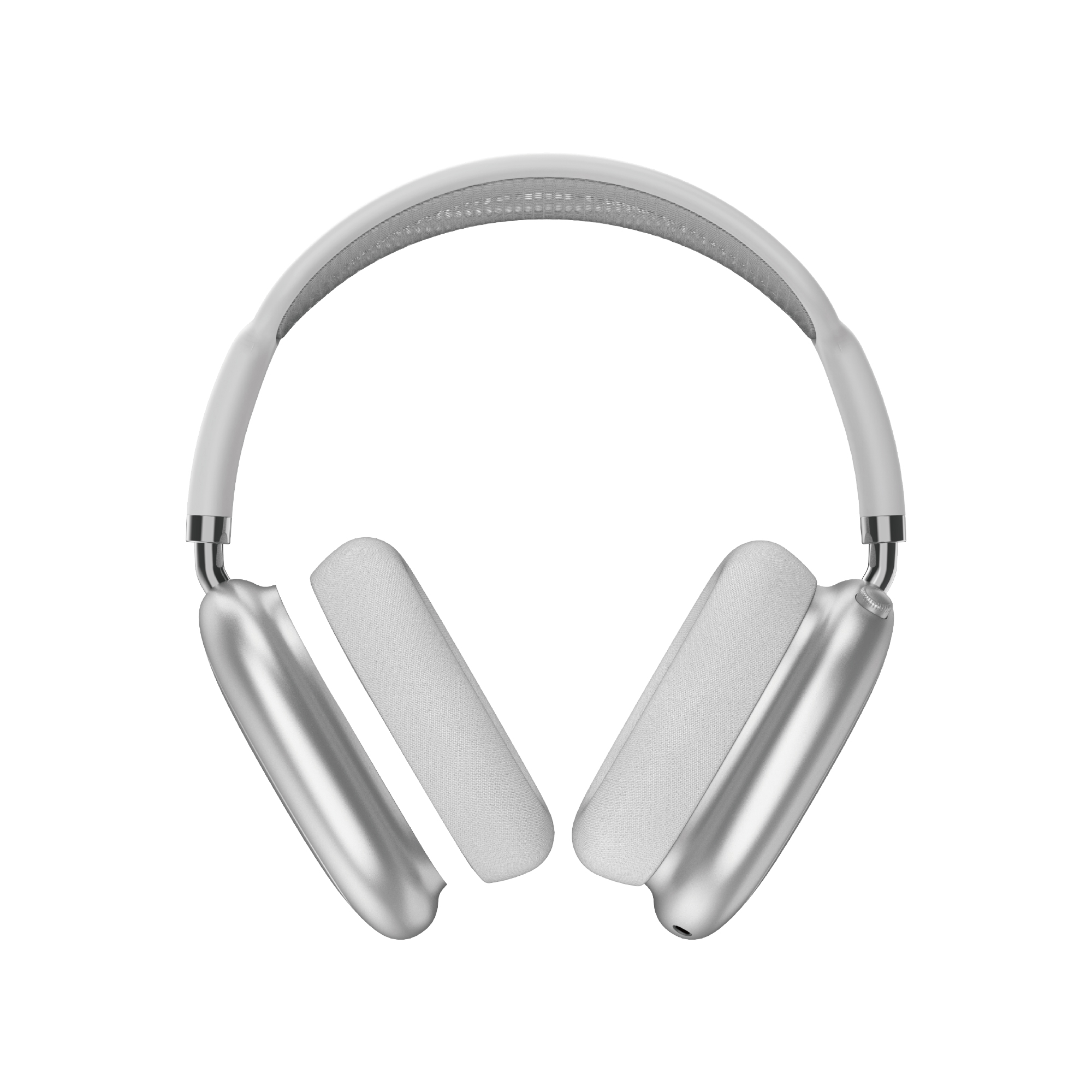 WiWU Airbuds MAX TD-18 ANC bezdrátová náhlavní sluchátka stříbrná