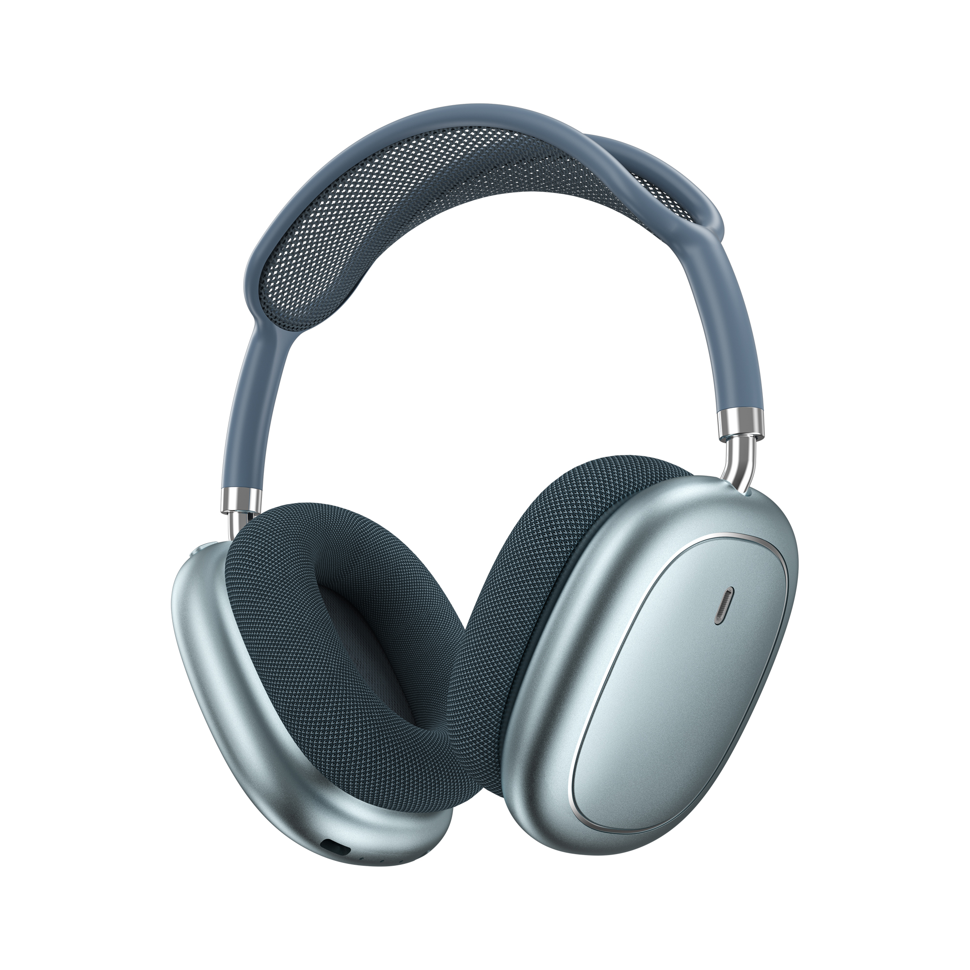 WiWU Airbuds MAX TD-18 ANC bezdrátová náhlavní sluchátka modrá