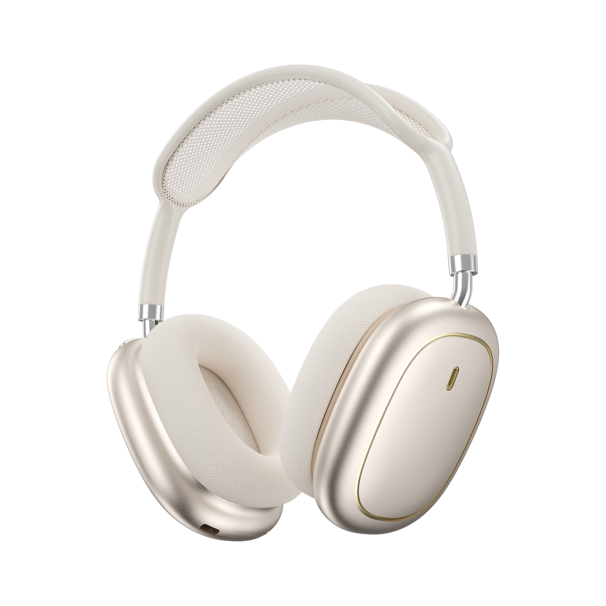 WiWU Airbuds MAX TD-18 ANC bezdrátová náhlavní sluchátka zlatá