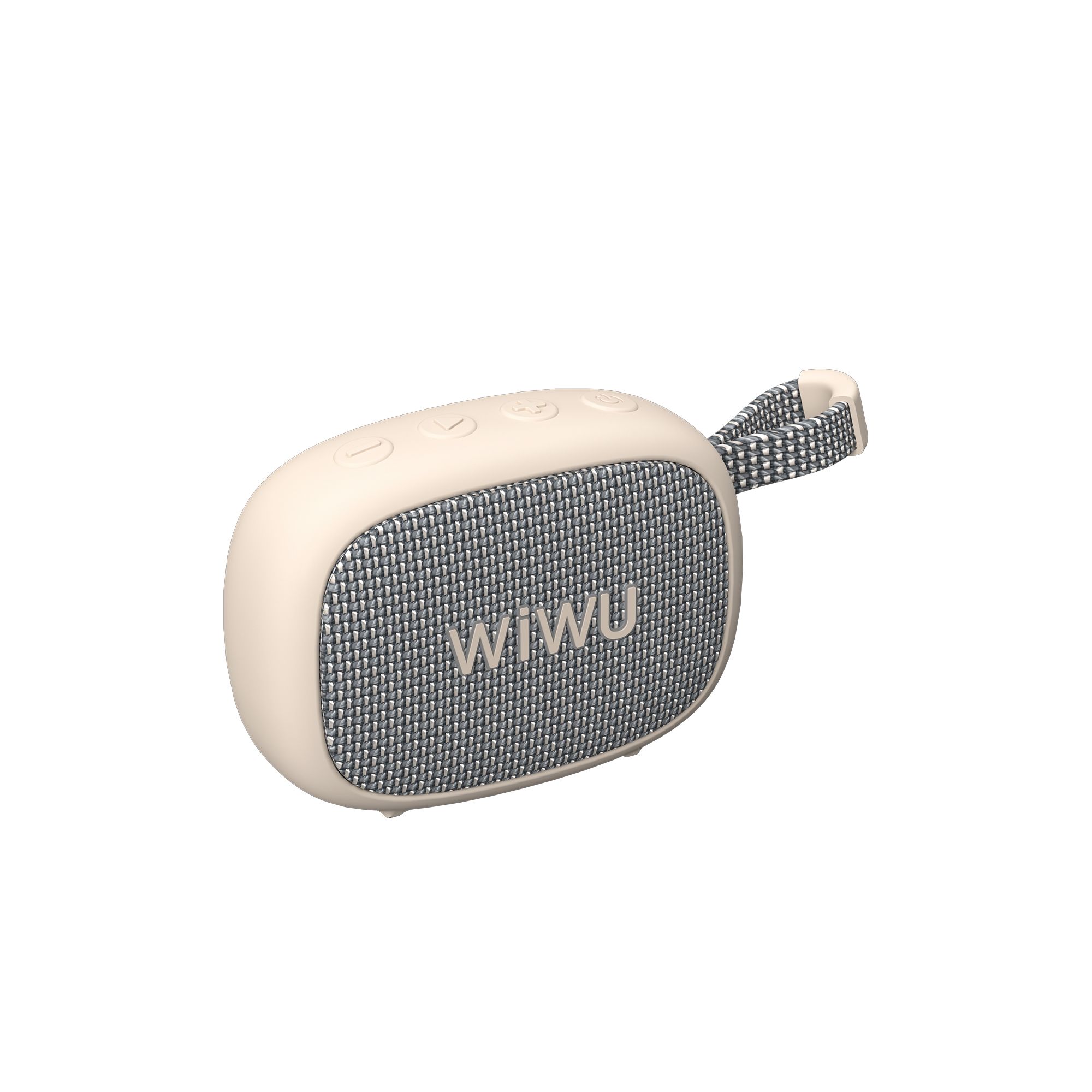 WiWU GO Fun H1 přenosný bluetooth reproduktor IPX6 bílý