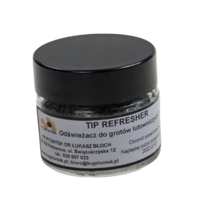 Tip refresher pro pájecí hroty 20g ve skle - Osvěžení povrchu pájecích hrotů, odstranění oxidů a nečistot