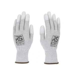 ESD protiskluzové bezprašné rukavice velikost L, pár