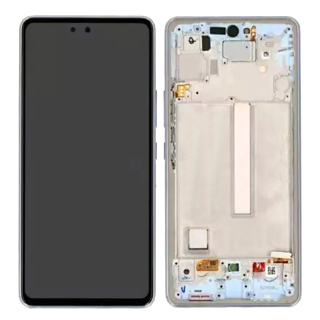 Originál LCD + Dotyková vrstva Samsung Galaxy A53 5G modrá - repasovaný díl - vyměněné sklíčko