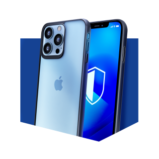 3MK Obal iPhone 16 Satin Armor Case+ s černým rámečkem