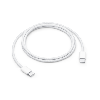 Originalní tkaný Kabel USB-C / USB-C Apple iPhone MQKJ3ZM/A 1m bílý bulk