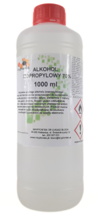 Čistý isopropylalkohol 70% primární 1000 ml s uzávěrem