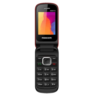 Telefon pro seniory MaxCom Comfort MM815 červený