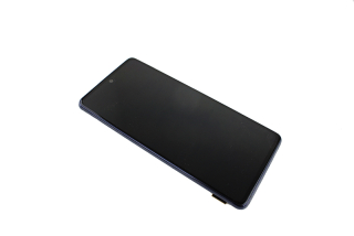 Originál LCD + Dotyková vrstva Samsung Galaxy S20 FE 5G SM-G781 - GALAXY S20 FE SM-G780 modrá Cloud navy - demontovaný díl