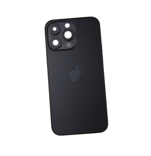 Originál korpus + kryt baterie iPhone 14 Pro Max černý - dempntovaný díl Grade A