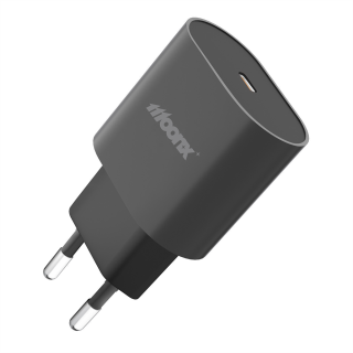 MOONX síťová nabíječka MC06 PD 25W 1xUSB-C černá