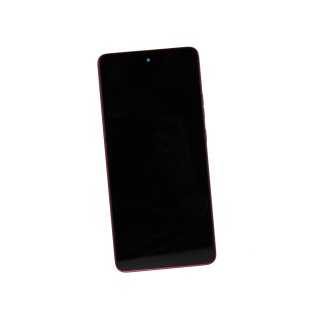 Originál LCD + Dotyková vrstva Motorola Moto G86 červený