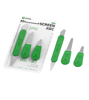 2UUL M-Screen ABC DA89 Profesionální sada pro otevírání LCD displejů mobilních telefonů 3 ks