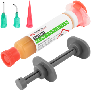 Amtech NC-559-ASM-TPF-UV Pájecí tavidlo 10 g- sada s aplikátorem a jehlami