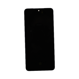Originál LCD + Dotyková vrstva Samsung SM-G990 Galaxy S21 FE černý bez rámečku - repasovaný díl vyměněné sklíčko