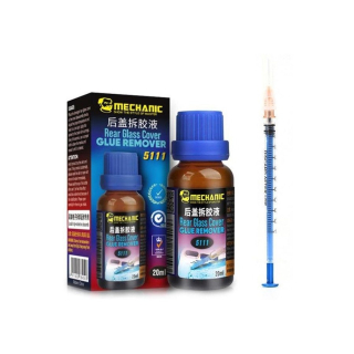 Mechanic 5111 – kapalina pro odstranění lepidla zadního skla (Back Glass) 20 ml