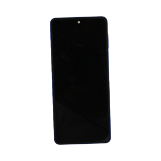 Originál LCD + Dotyková vvrstva Samsung Galaxy Z Flip 7 SM-F766 modrý demontovaný díl