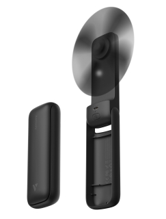 Aecooly Pocket 01 PF01 – Skládací kapesní ruční ventilátor 2000 mAh černý